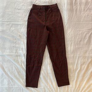 vintage talbots plaid pants